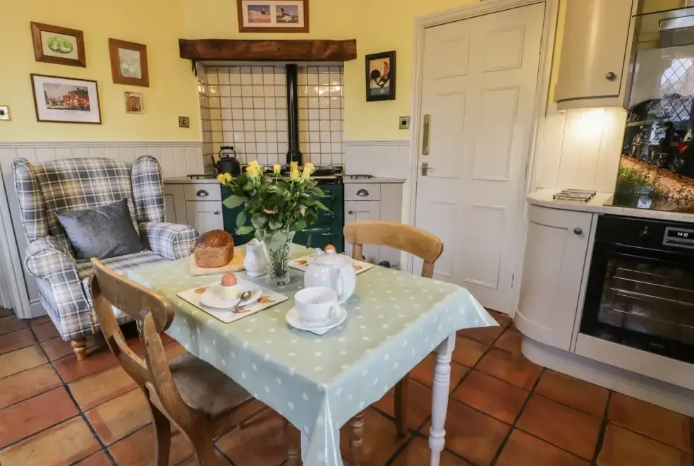 Farmhouse style kitchen at The Station House