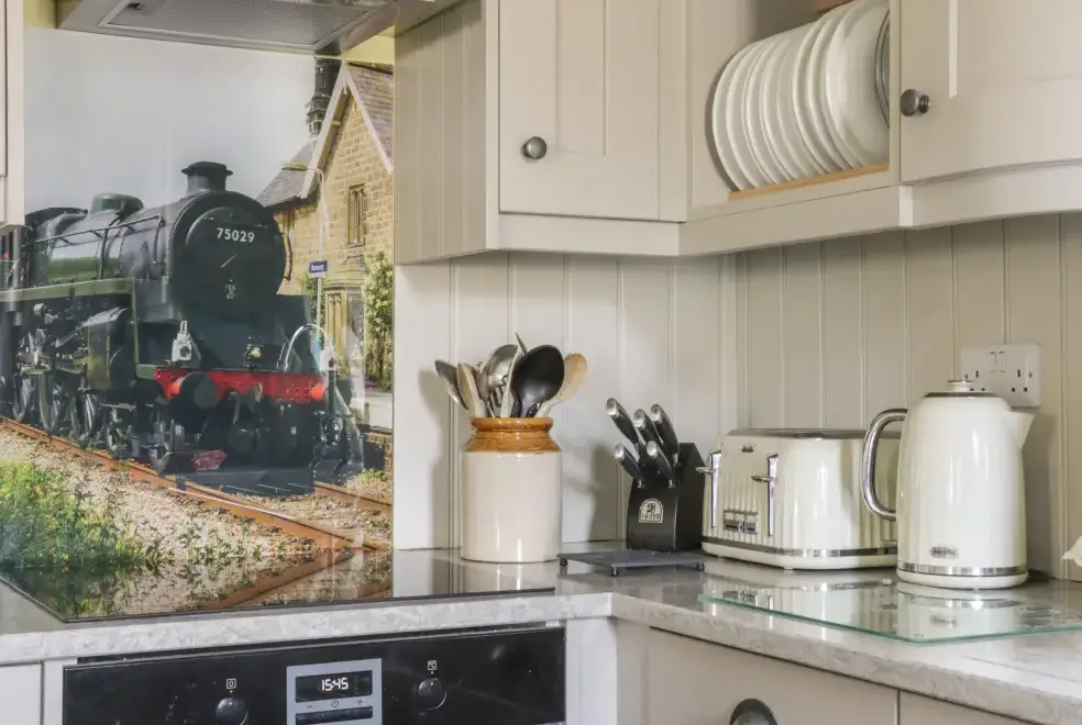 Well equipped kitchen at The Station House