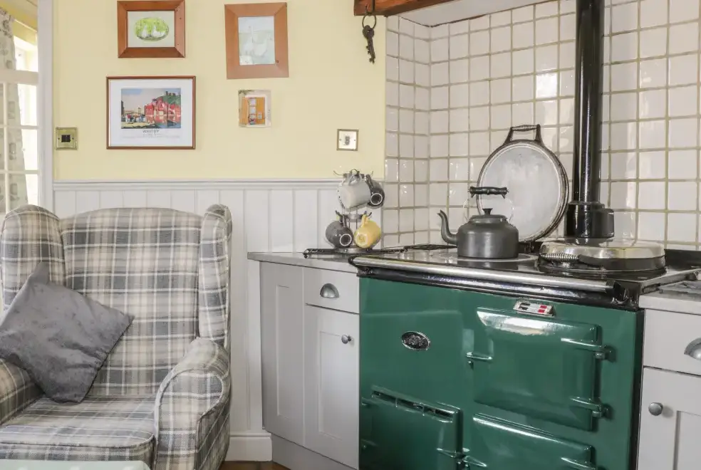 Farmhouse style kitchen at The Station House