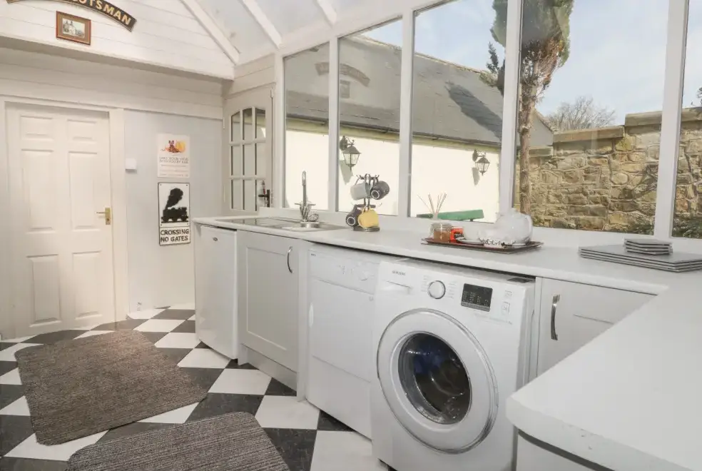Utility room at The Station House