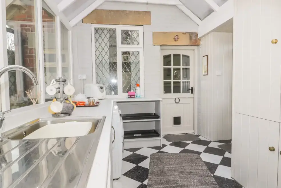 Utility room at The Station House