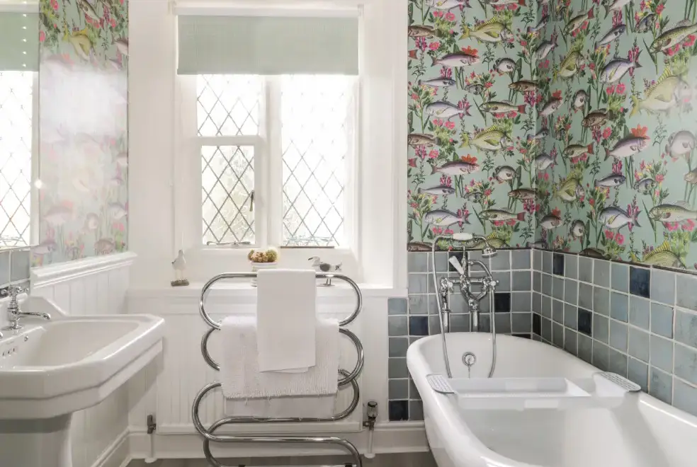 Family bathroom at The Station House
