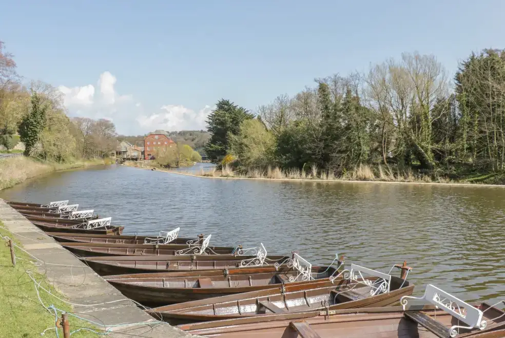 Countryside views at The Station House