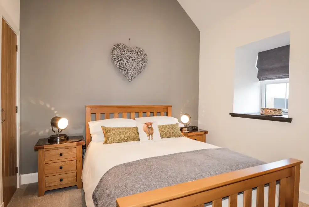 Bedroom at The Steading