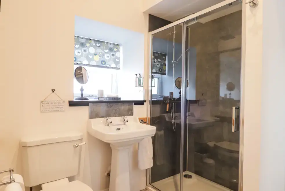 Shower room at The Steading