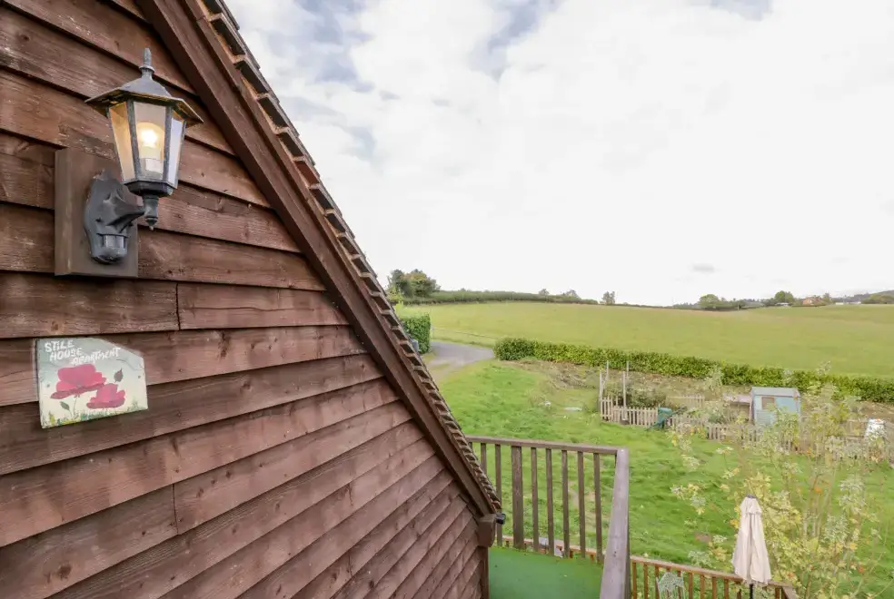 Countryside views at The Stilehouse Apartment