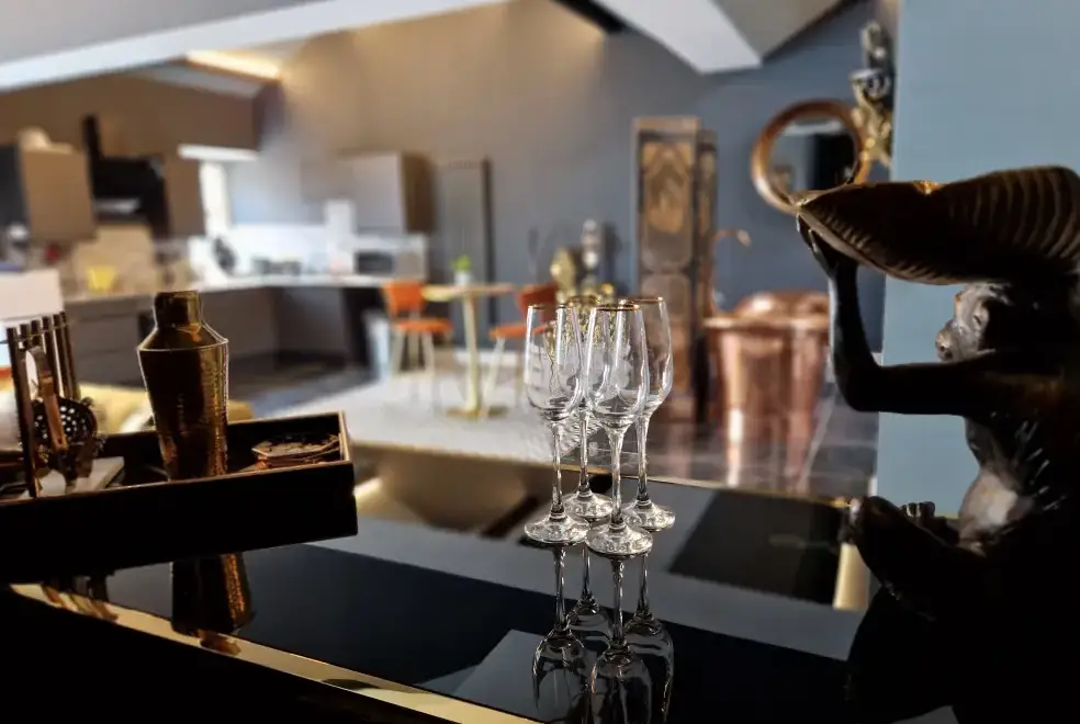 Luxurious interior at The Studio