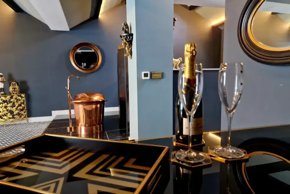 Luxurious interior at The Studio