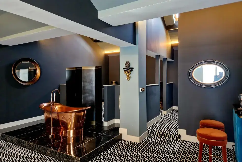 Luxurious interior at The Studio