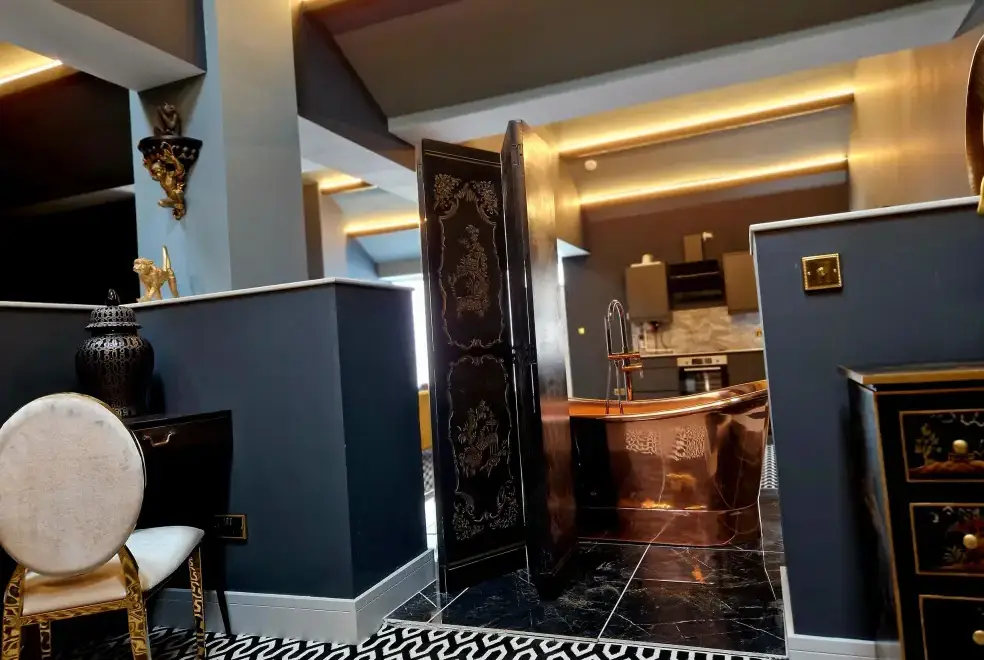 Luxurious interior at The Studio