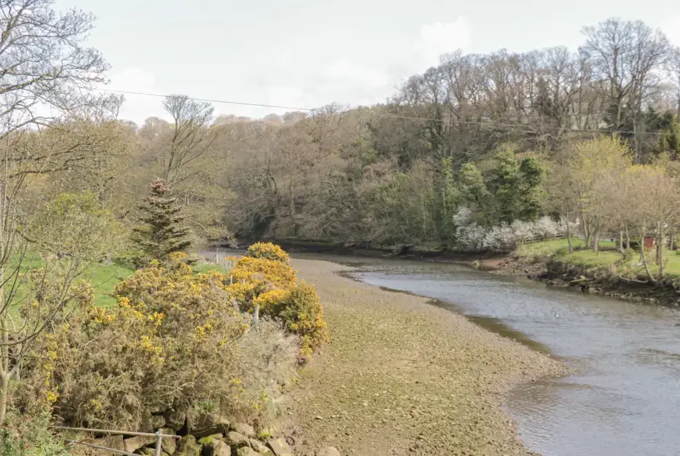 Countryside views at The Ticket Office