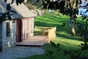 Decked area at The Turbine House