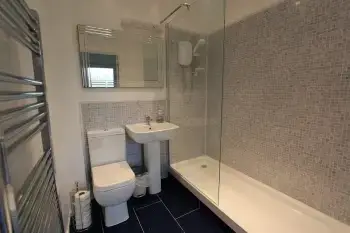 Shower room at The Turbine House