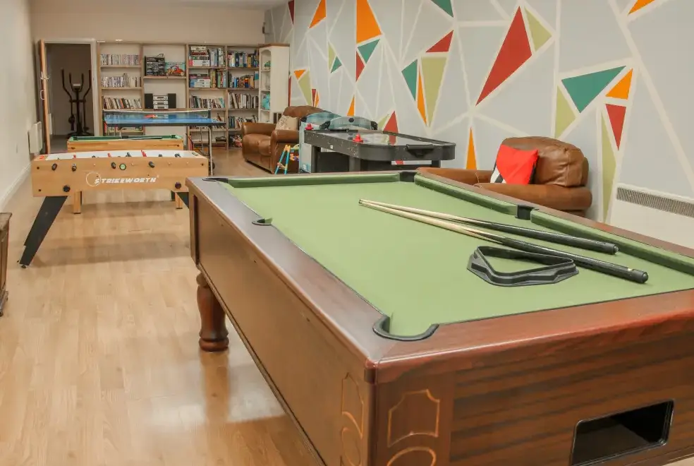 Games Room at The Turnip House