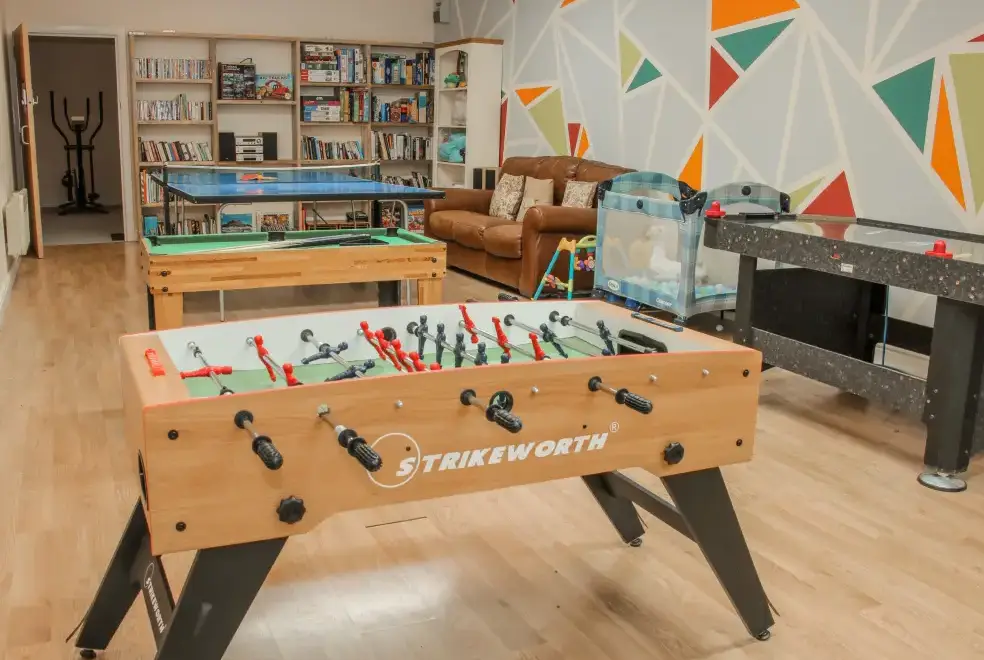 Games Room at The Turnip House