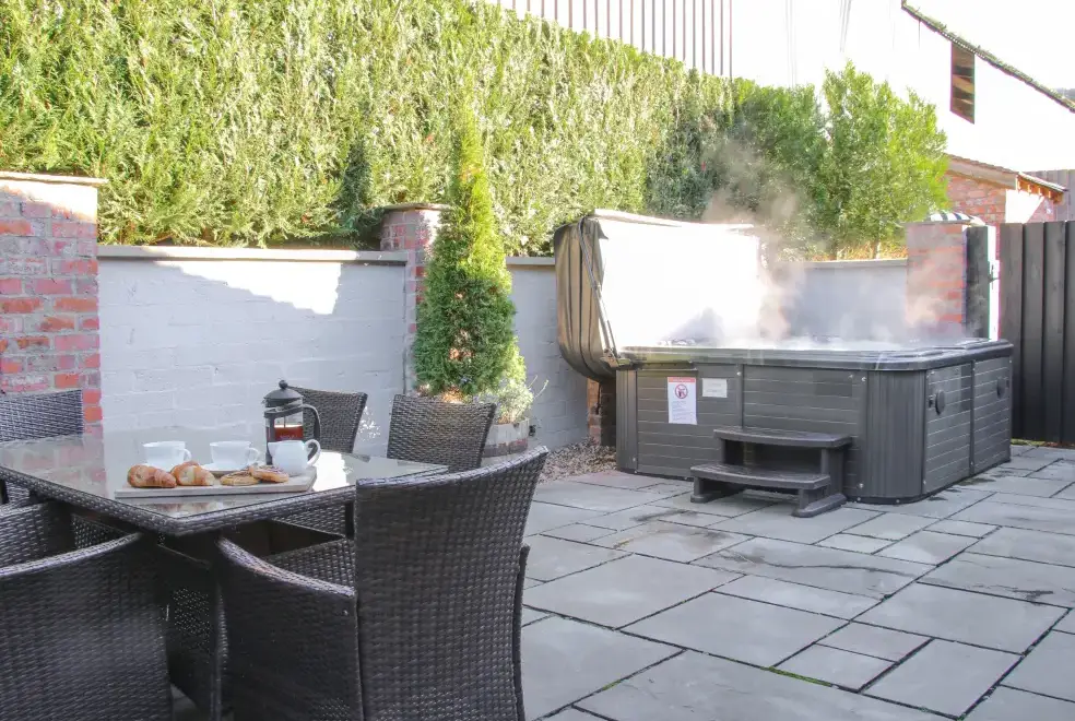 Private Hot Tub at The Turnip House