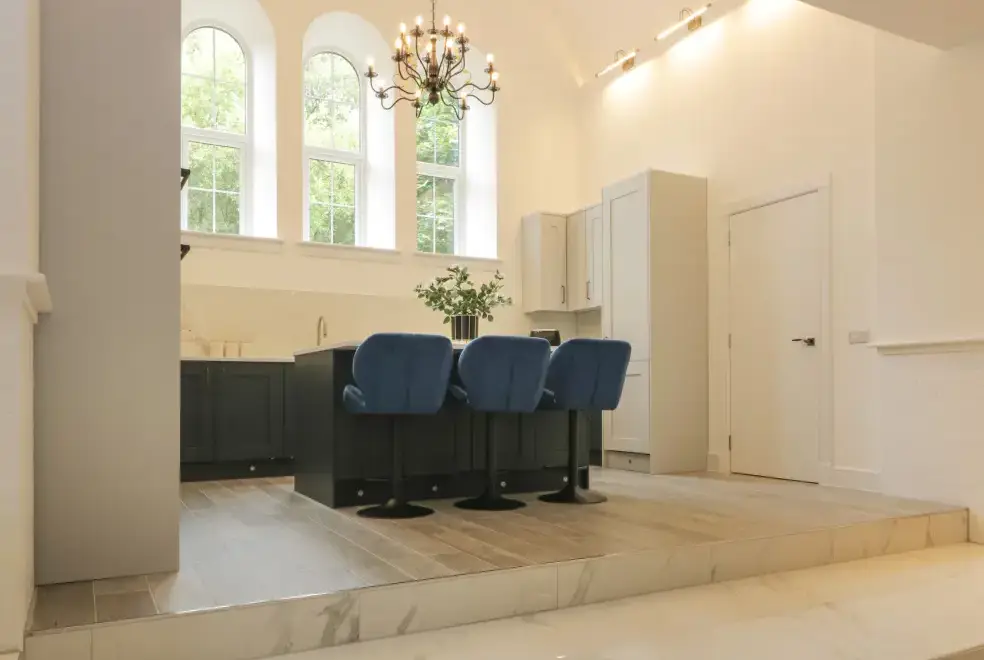 Kitchen/diner at The Vestry