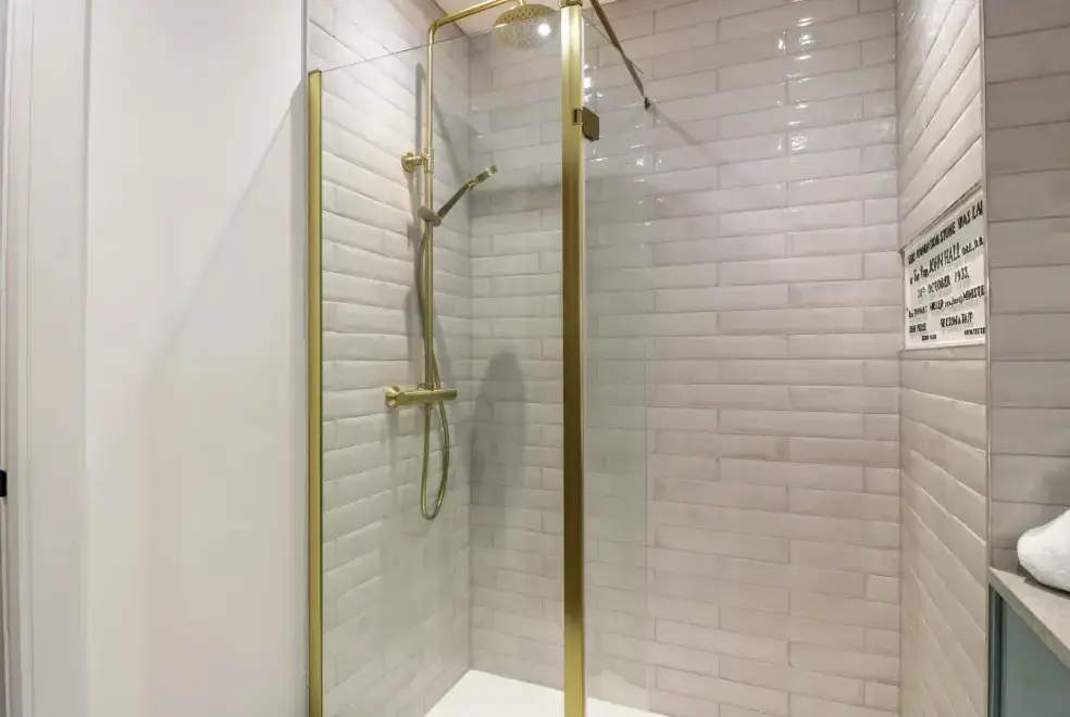 Shower room at The Vestry