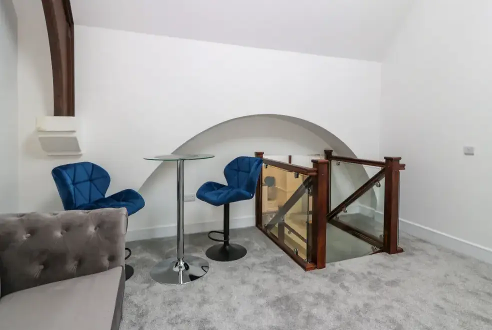 Desk area at The Vestry