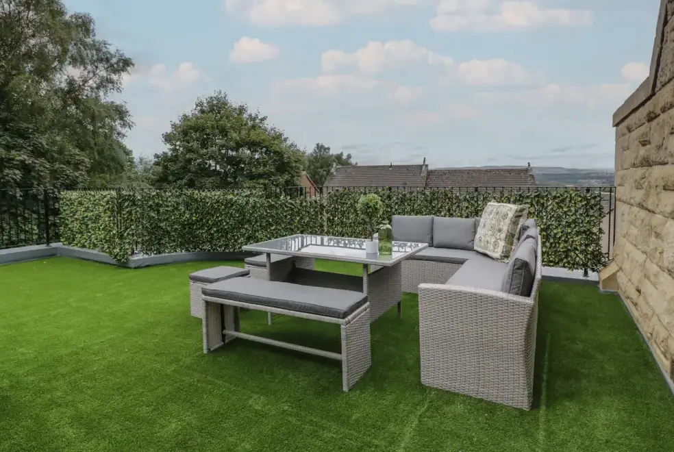 Decked area at The Vestry