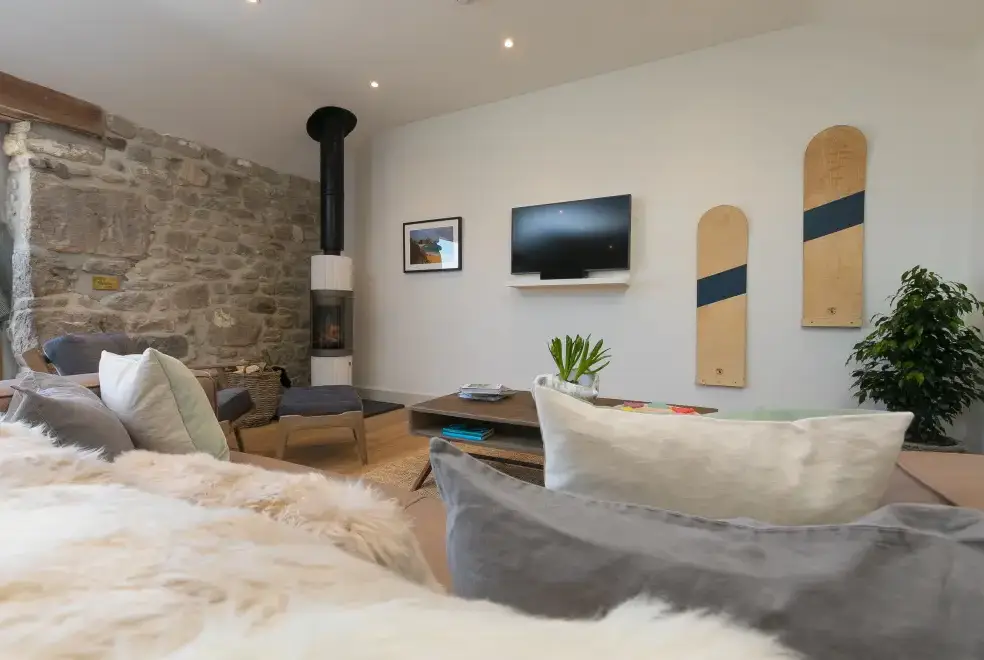 Lounge at The Wink, Cape Cornwall