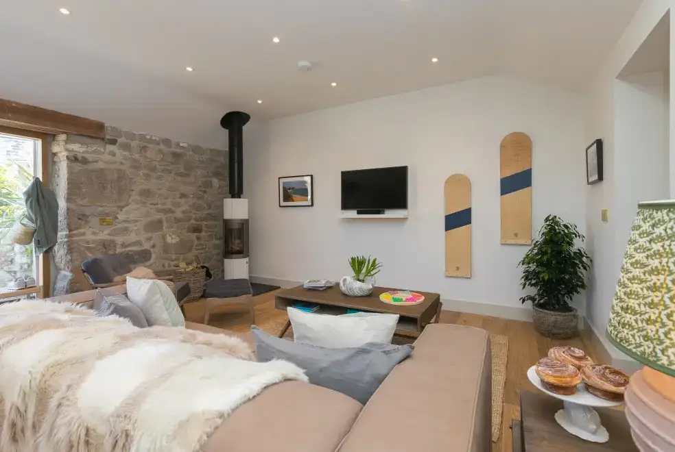 Lounge at The Wink, Cape Cornwall