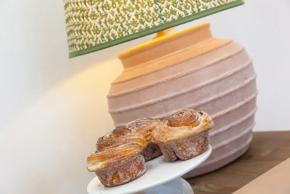 Luxurious interior at The Wink, Cape Cornwall