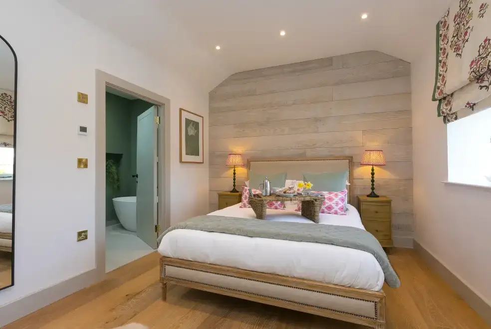 Bedroom at The Wink, Cape Cornwall