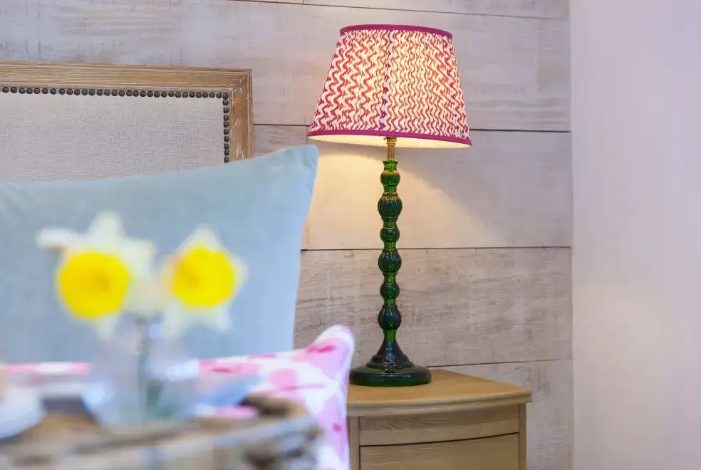 Bedroom at The Wink, Cape Cornwall