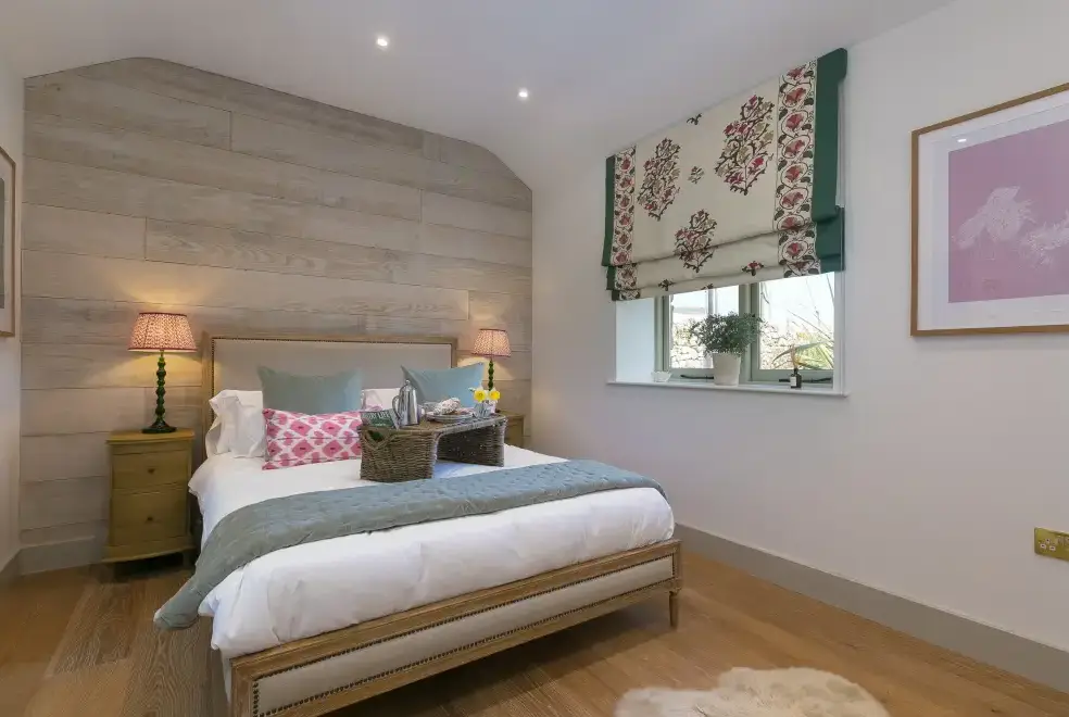 Bedroom at The Wink, Cape Cornwall