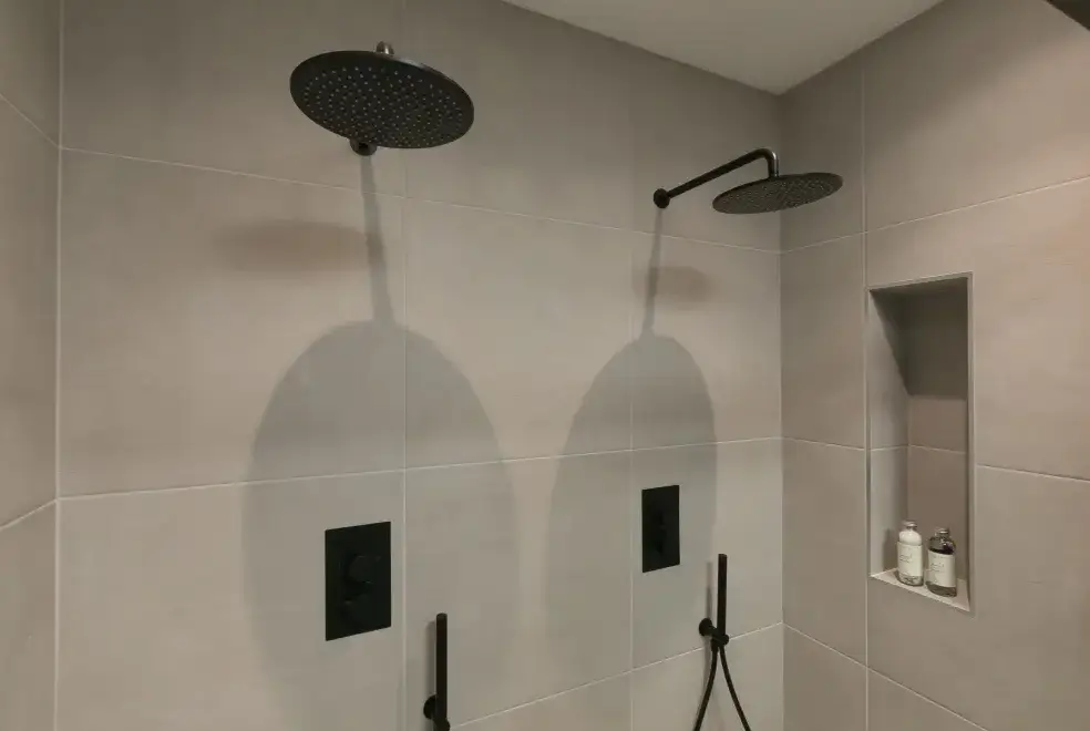 Shower room at The Wink, Cape Cornwall