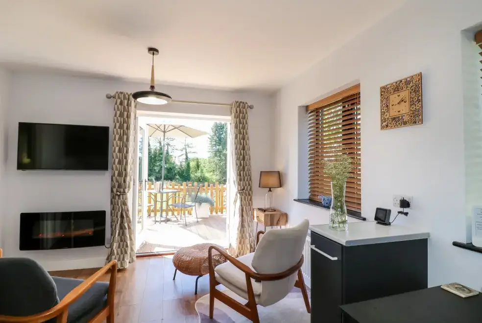 Lounge at The Wood Shed, Bank Top Farm