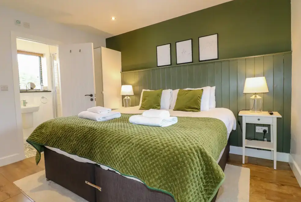 Bedroom at The Wood Shed, Bank Top Farm