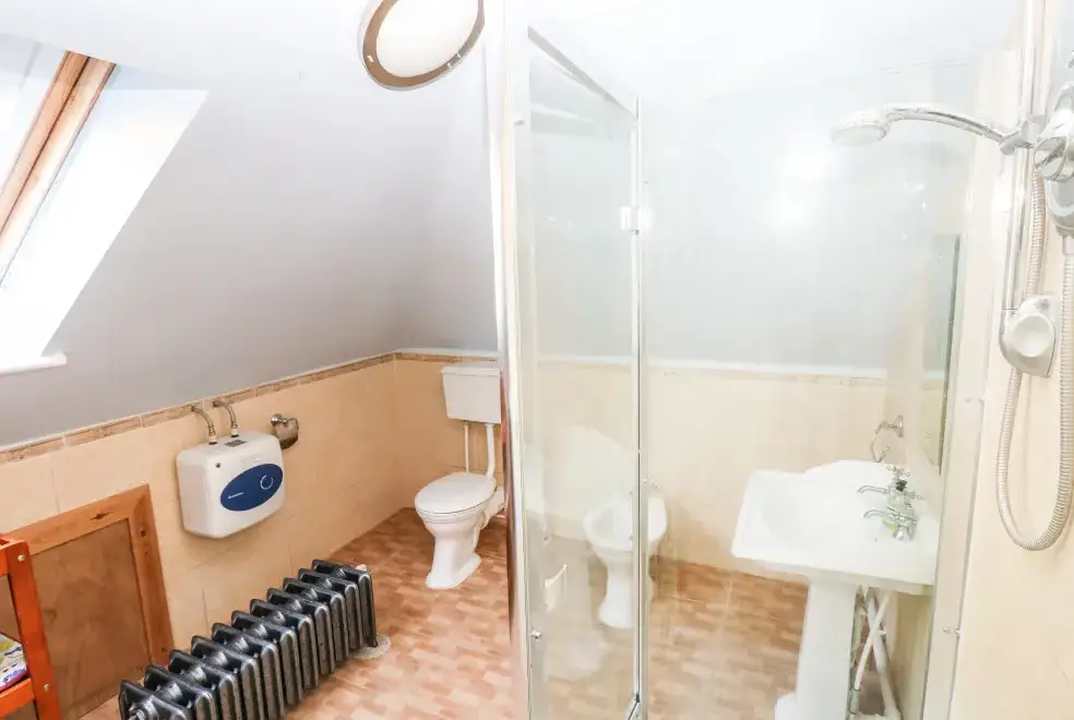 Shower room at The Woodlands Lower Level