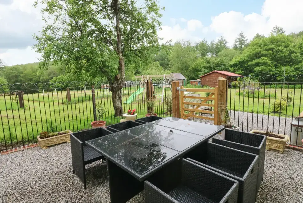 Garden furniture at The Woodlands Lower Level