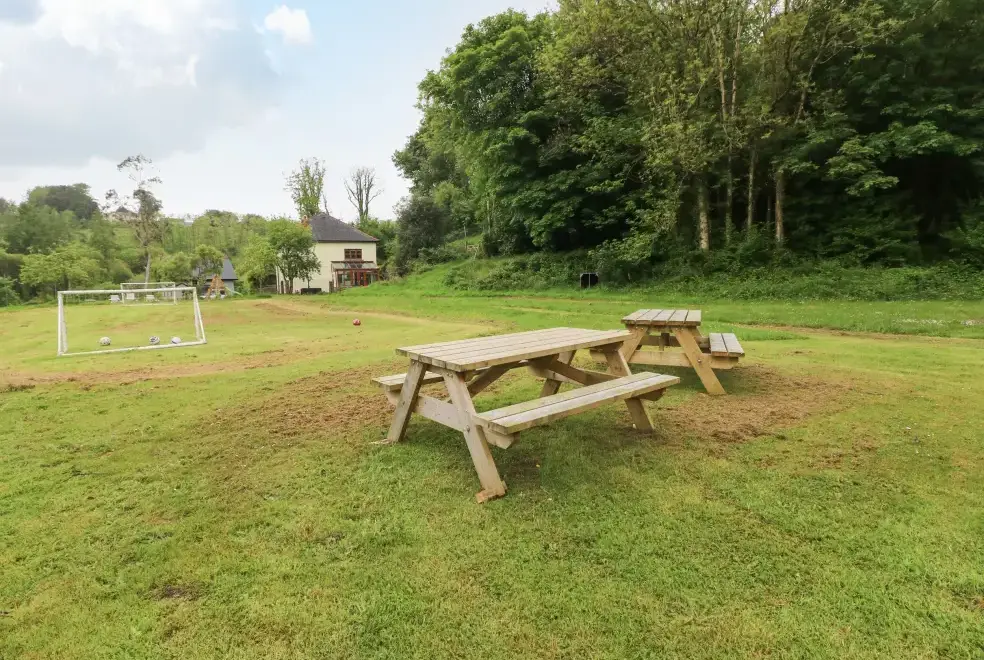 Outdoor games area at The Woodlands Lower Level