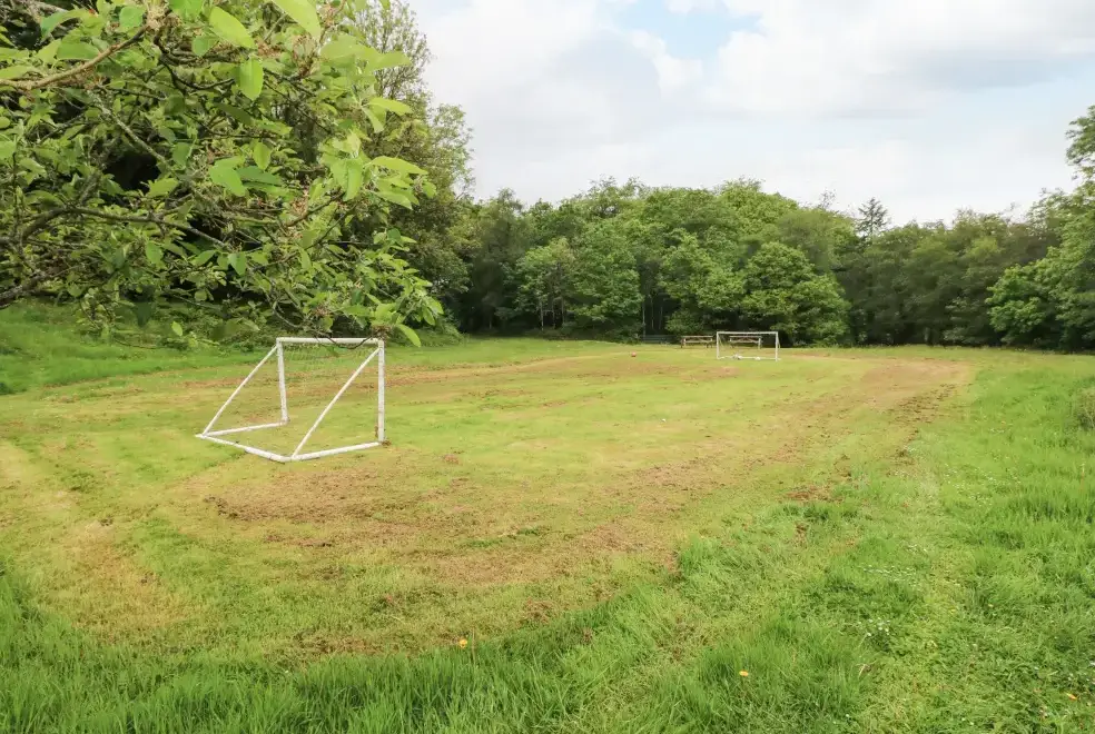 Outdoor games area at The Woodlands Lower Level