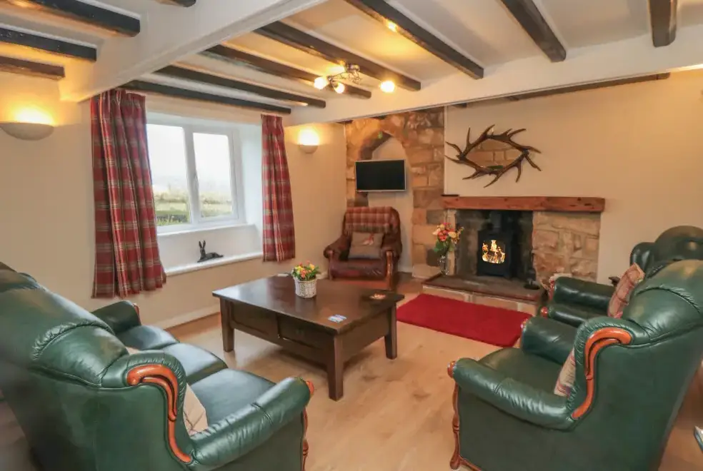 Lounge at Tidkinhow Farm