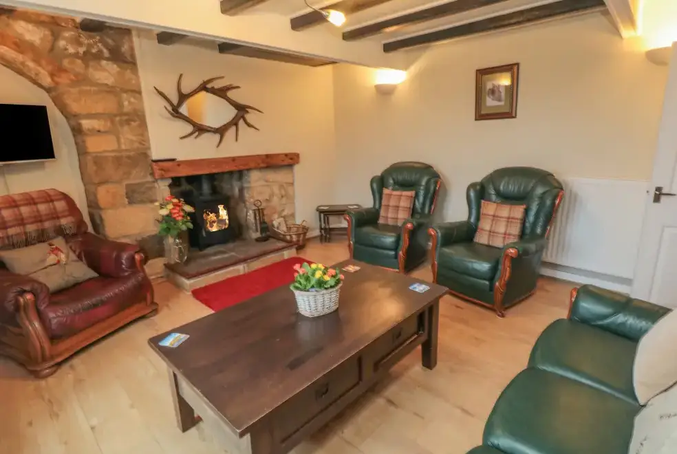 Lounge at Tidkinhow Farm