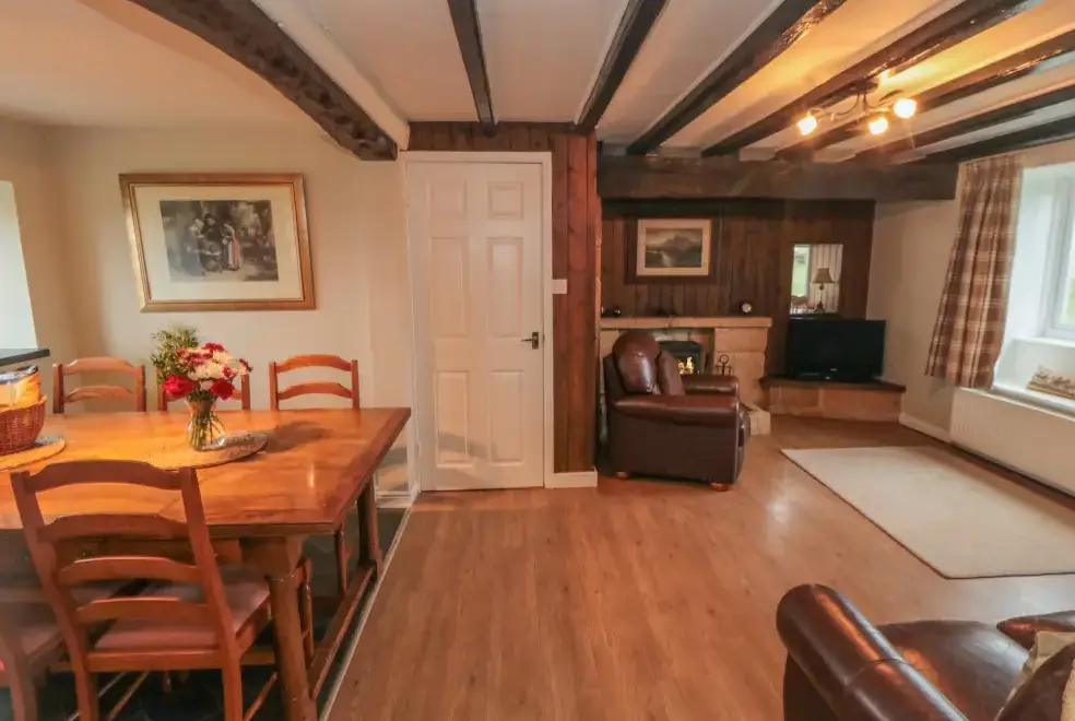 Kitchen/diner at Tidkinhow Farm