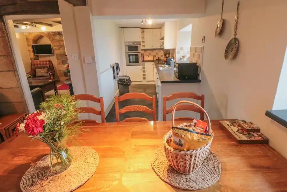 Kitchen/diner at Tidkinhow Farm