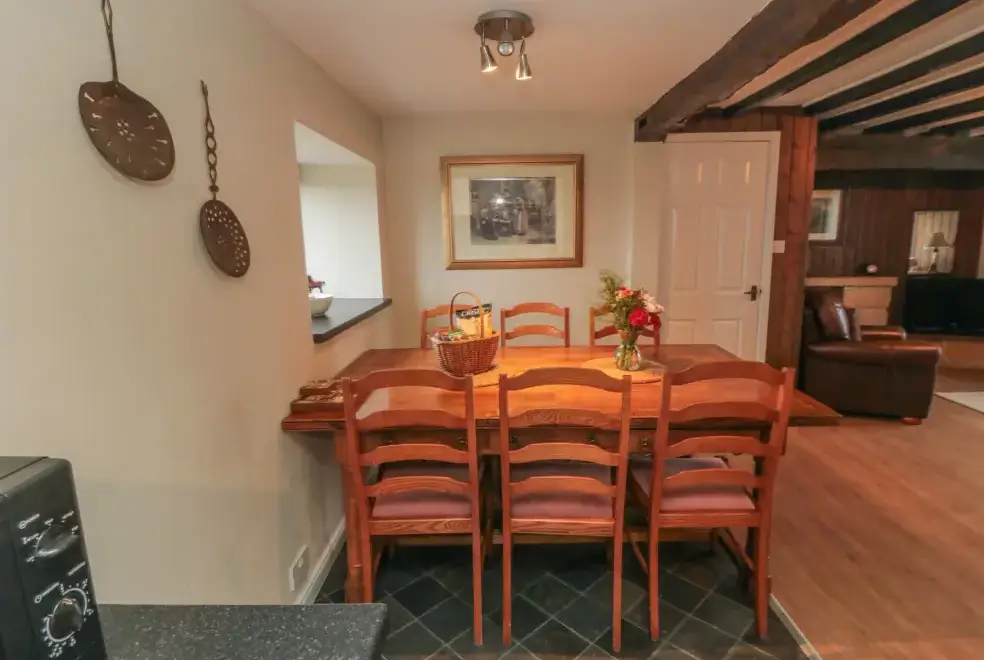 Kitchen/diner at Tidkinhow Farm