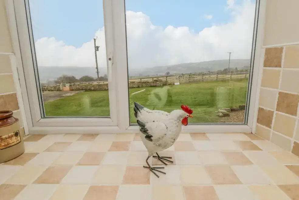 Countryside views at Tidkinhow Farm