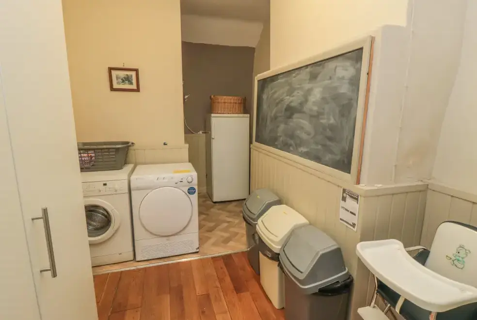 Utility room at Tidkinhow Farm