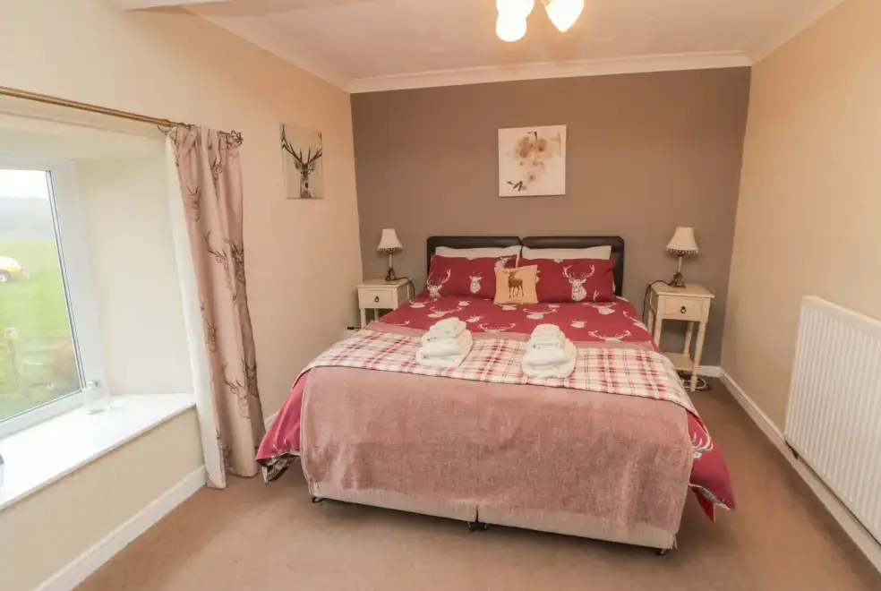 Bedroom at Tidkinhow Farm