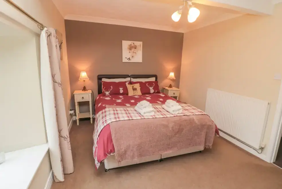Bedroom at Tidkinhow Farm
