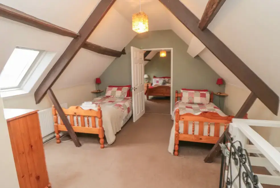 Bedroom at Tidkinhow Farm