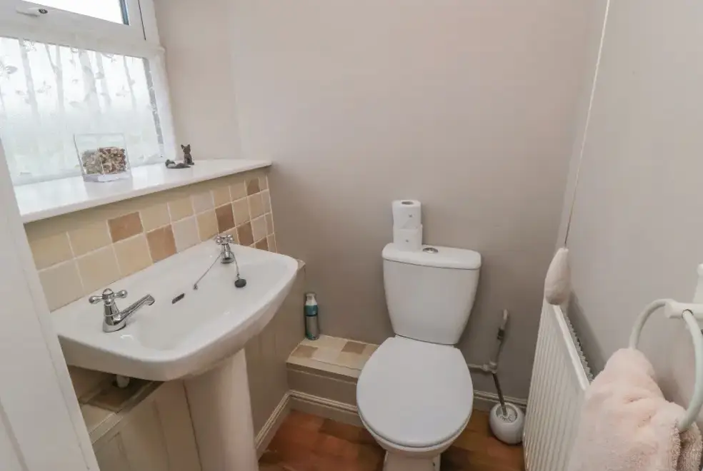 Loo at Tidkinhow Farm