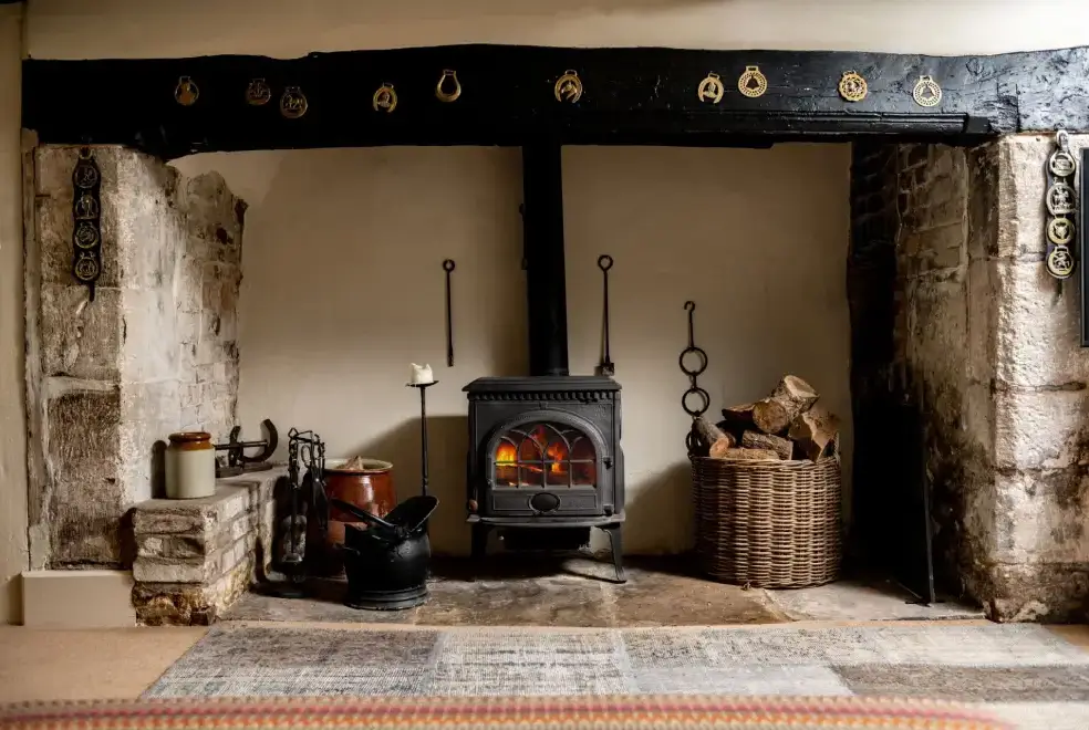Firepit at Tincleton Lodge