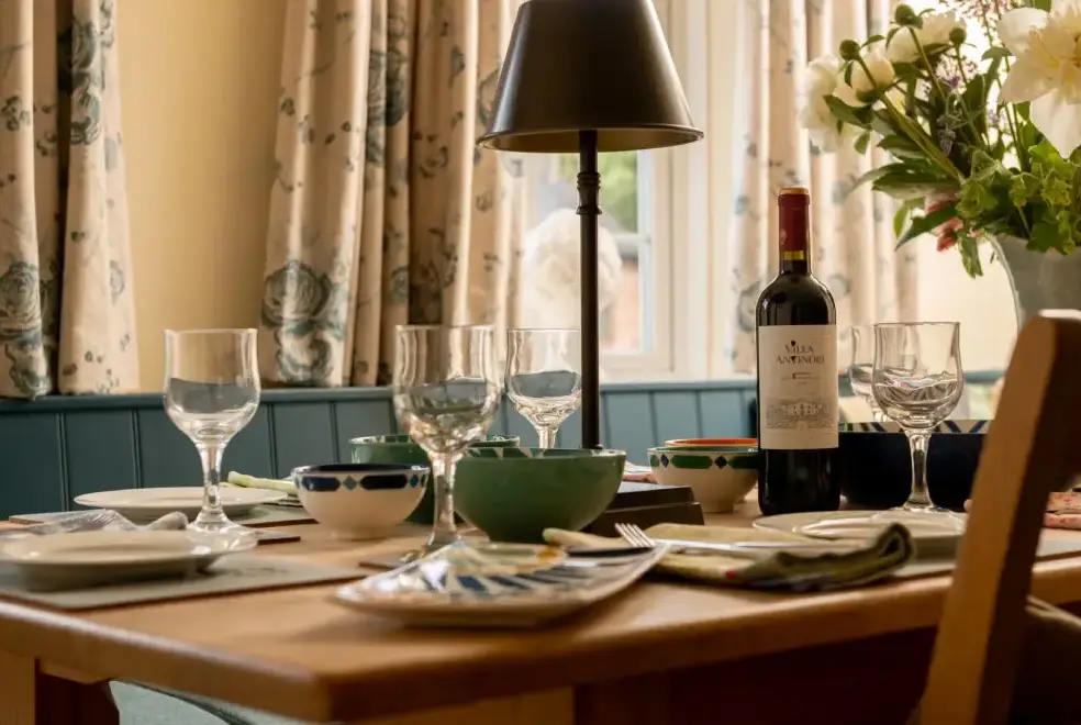 Dining room at Tincleton Lodge